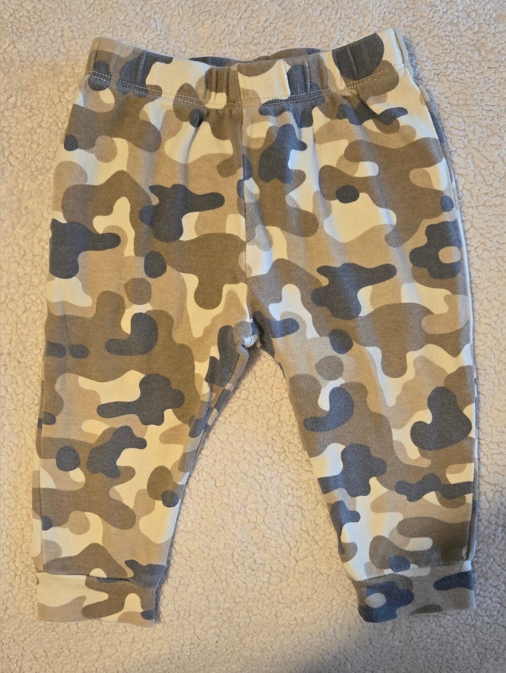 Camo Jogger Pants - Tan & Olive